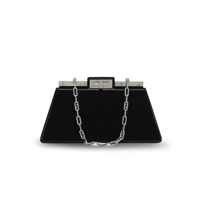 FENDI PATENT LEATHER PEEKABOO  SHOULDER BAG 8BN340ANSCF1JUW (34*18.5*11cm)